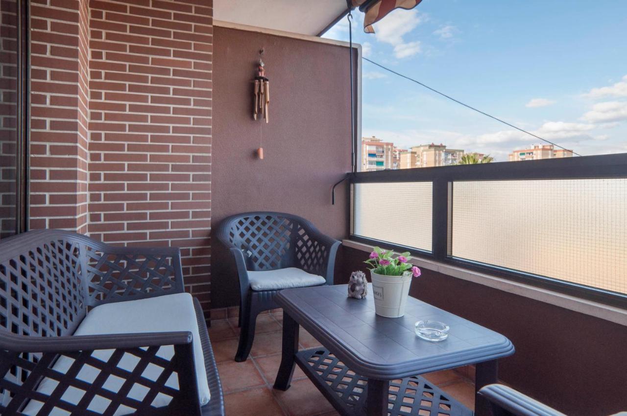 Malaga Oeste Parking-Wifi-Piscina Kültér fotó